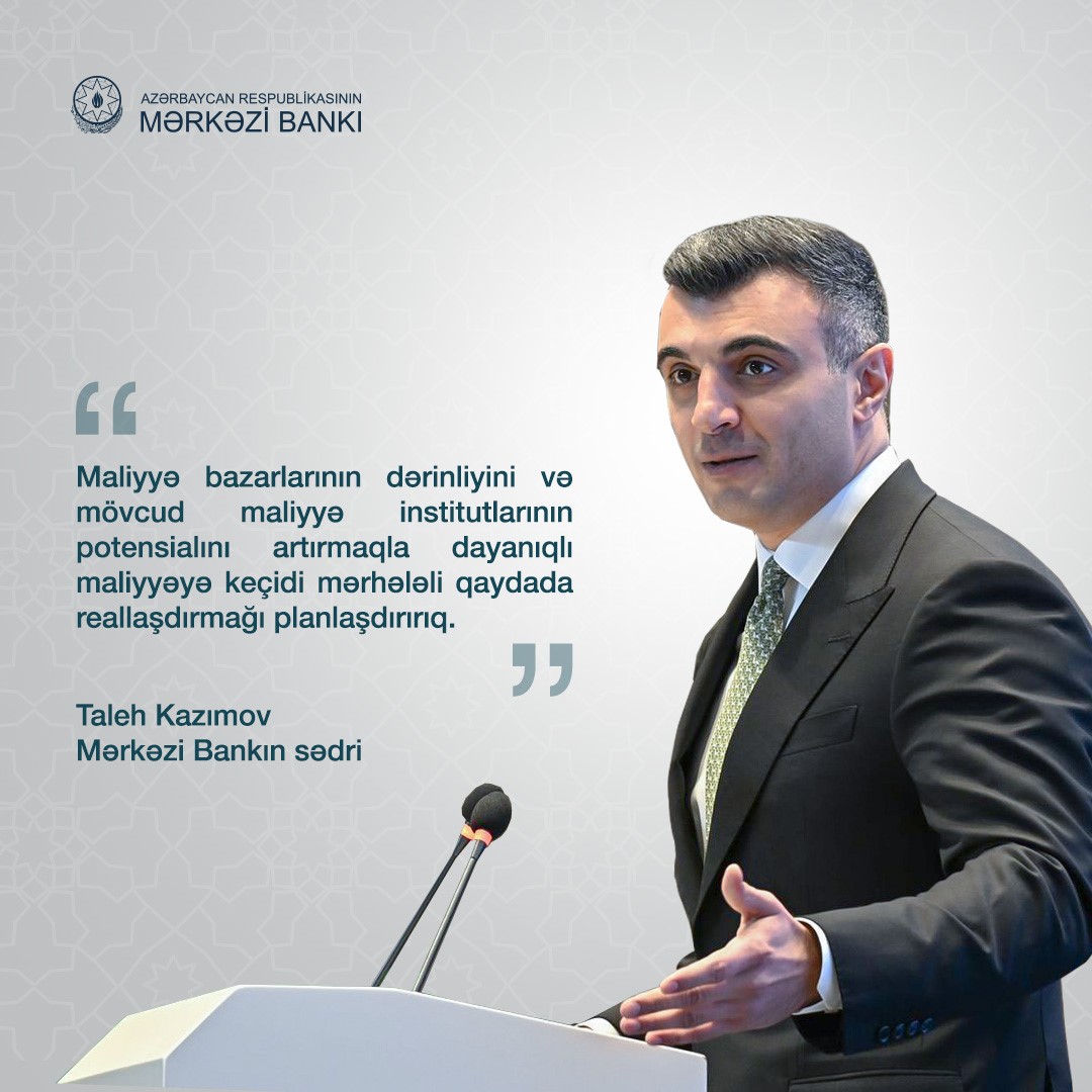 #MərkəziBank #dayanıqlımaliyyə #sustainablefinance