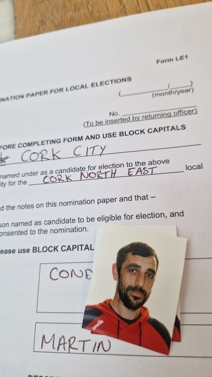 Currently waiting to meet the returning officer at the @corkcitycouncil offices to lodge my nomination to run in the upcoming local elections. #Democracy #CannabisReformIreland #HarmReduction #HealthAndHappiness  #CorkCityNorthEast