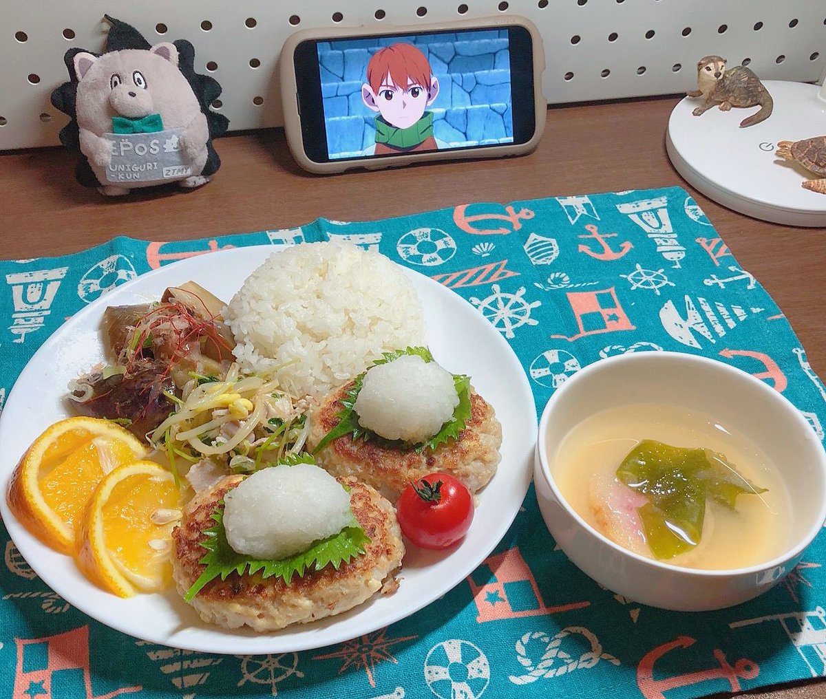 aqmealcook's tweet photo. 昨日あげ忘れた自炊
豆腐ハンバーグがさっぱりでいい
  #豆腐ハンバーグ  #おうちごはん  #自炊
  #料理好きな人と繋がりたい https://t.co/JZim5dFhOw
