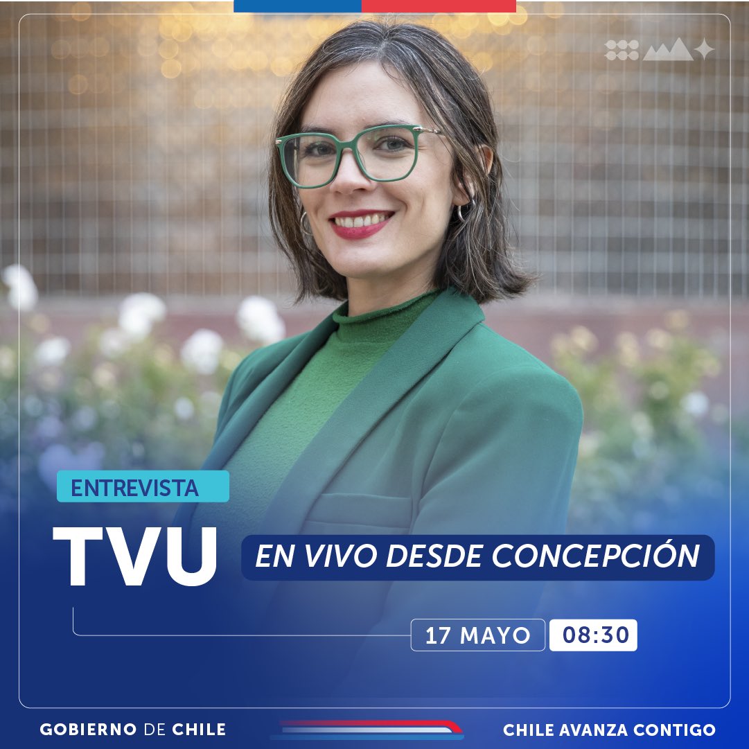 #VoceríaEnRegiones | ¡Estamos en la Región del #Biobío! 🤩 Comienza la mañana sintonizando la entrevista de la ministra @camila_vallejo con @TVUNoticias, desde Concepción. EN VIVO 👉 youtube.com/live/O1rgIKv6K…