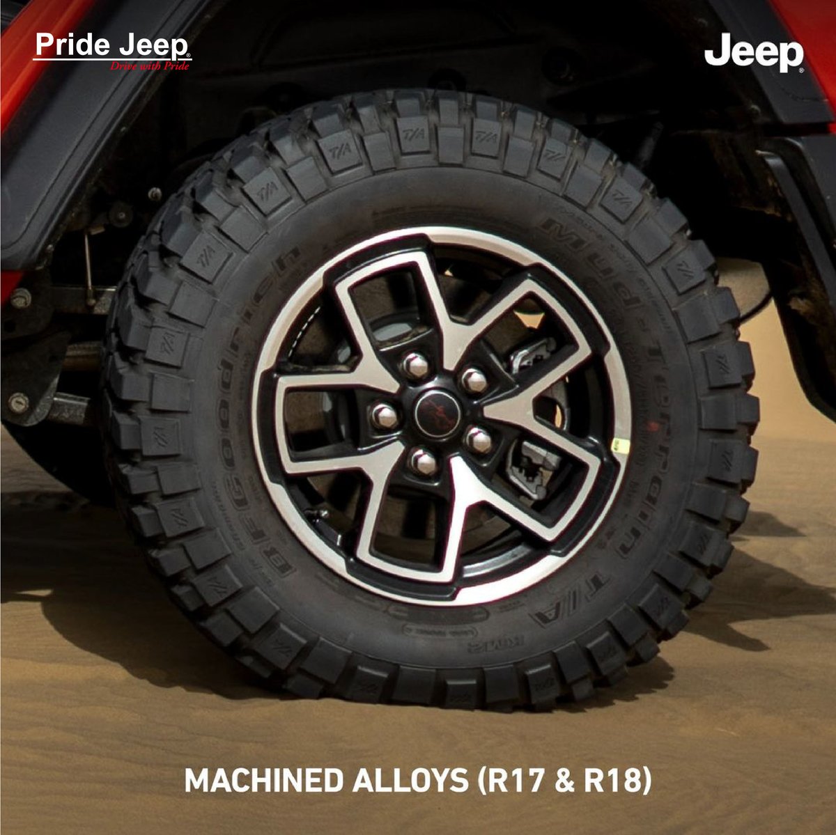 Your adventures have a new partner! The all-new 2024 Wrangler is here to accelerate your adrenaline rush.

#Pridejeep #PrideJeepHyderabad #jeepcars #jeeplife #jeepindia #JeepJubileeHills #JeepGachibowli #JeepWarangal #Jeeplbnagar #suv #suvcars #jeepsuv #offroader #offroadvehicle