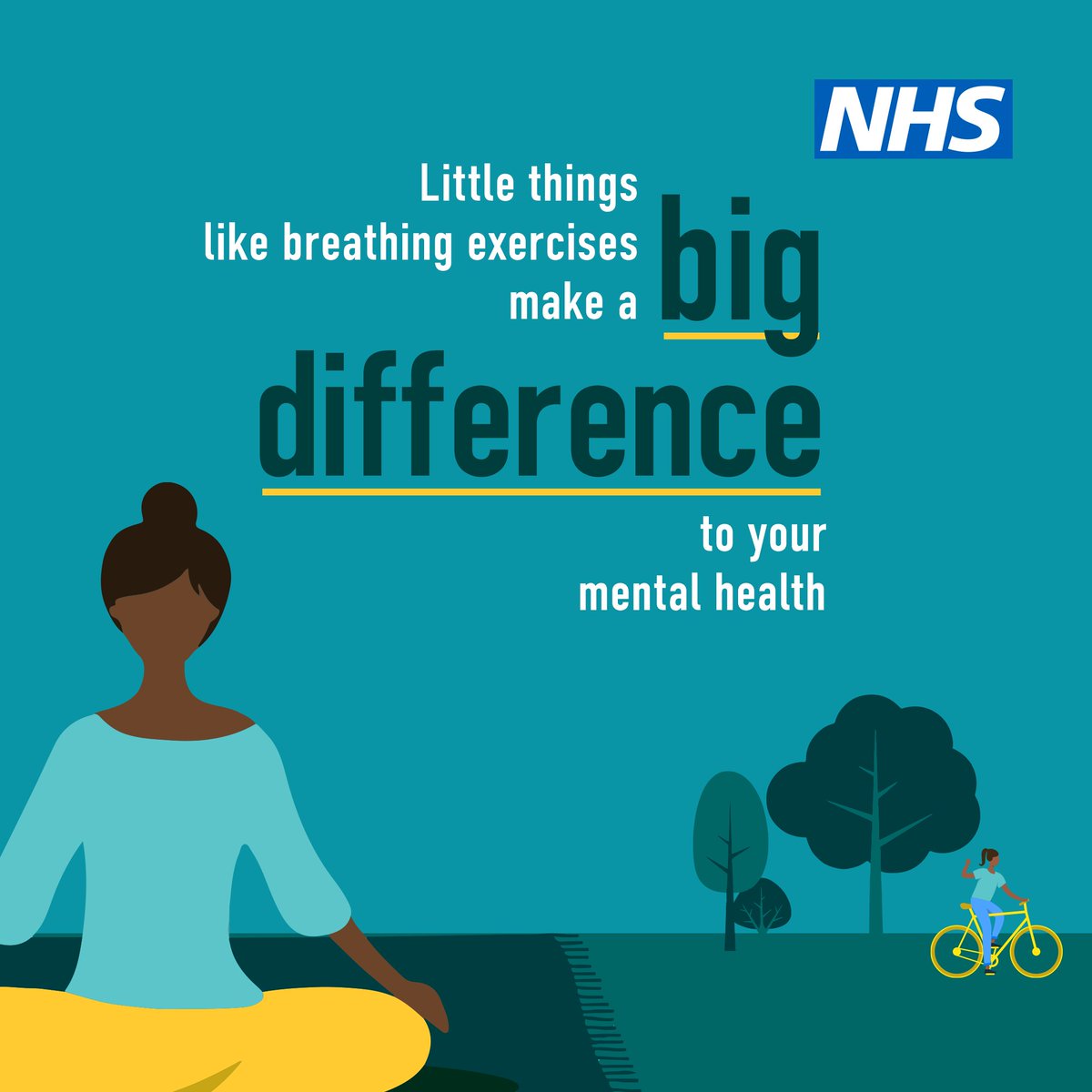 It's Mental Health Week💙

These little things can help manage your mental wellbeing:

🚶 Get physically active
💤Get the most from your sleep 
🌻 Get closer to nature
👭 Plan something nice to look forward to

- nhs.uk/every-mind-mat…
- nhs.uk/every-mind-mat…
#EveryMindMatters