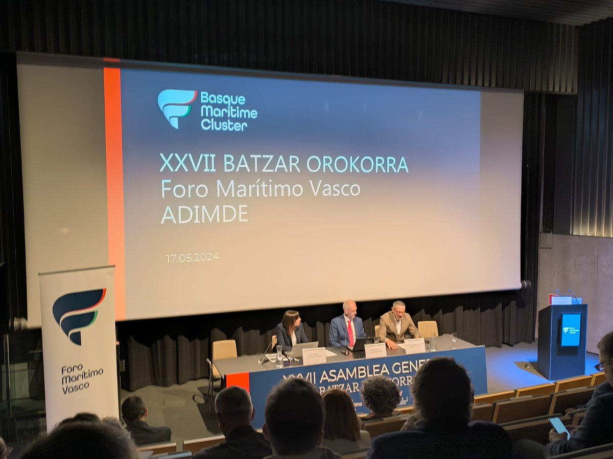 🫶[EUS] Euskal Itsas Foroaren batzar nagusian parte hartzea Donostiako <a href="/aquariumss/">Aquarium Donostia-SS</a>-ean plazer bat izan da.
🫶[CAS] Un placer participar en la asamblea general del Foro Marítimo Vasco celebrado en el <a href="/aquariumss/">Aquarium Donostia-SS</a> de San Sebastián.
<a href="/FOROMARITIMOVAS/">FORO MARITIMO VASCO</a>