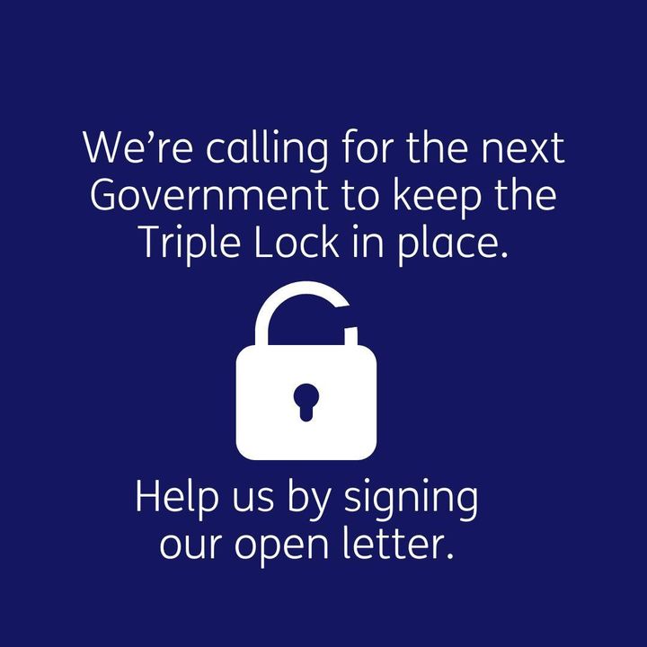 The #TripleLock is so important in protecting income security for older people. 

We need the next Government to keep it in place to reduce pensioner poverty, but what is it? Read our break down to find out 👇 and discover more here: bit.ly/4dzobiD