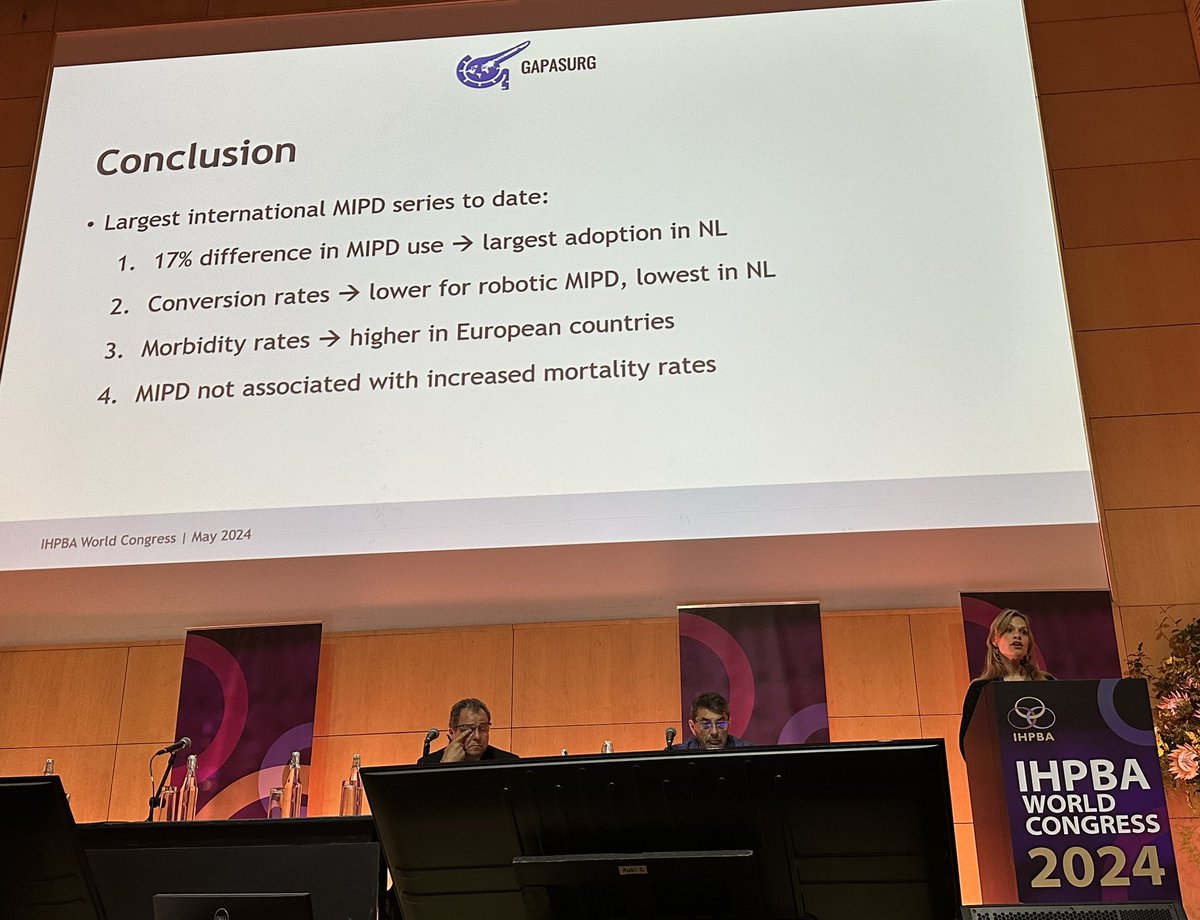 Marc Besselink (@marcbesselink) on Twitter photo How do the use and outcome of Minimally invasive Whipple compare between 🇺🇸 🇳🇱🇩🇪🇸🇪? Gapasurg.com <a href="/nine_degraaf/">Nine de Graaf</a>
Big differences! Highest use in 🇳🇱 17%, lowest in 🇸🇪 0.1%.
Conversion rates lowest in 🇳🇱, especially robot 9%. #IHPBA24 How do the use and outcome of Minimally invasive Whipple compare between 🇺🇸 🇳🇱🇩🇪🇸🇪? Gapasurg.com <a href="/nine_degraaf/">Nine de Graaf</a>
Big differences! Highest use in 🇳🇱 17%, lowest in 🇸🇪 0.1%.
Conversion rates lowest in 🇳🇱, especially robot 9%. #IHPBA24