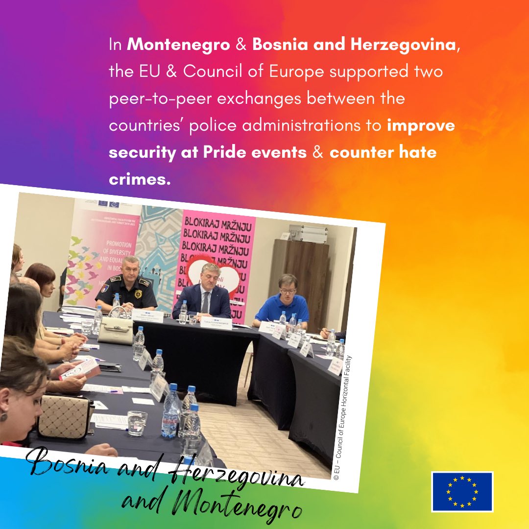 Today marks the 🏳️‍🌈 International Day Against Homophobia, Biphobia & Transphobia. At @eu_near, we work to protect & promote LGBTIQ persons' full access to human rights & equal opportunities in the 🇪🇺#EU’s Neighbourhood & Enlargement regions. Discover how 👇 #IDAHOT #EU4LGBTIQ