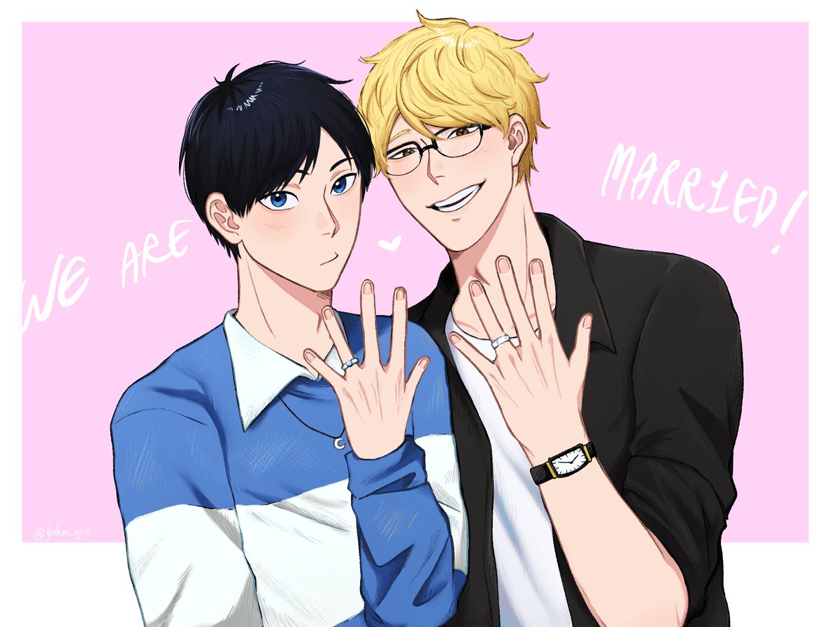 💍💙💛 #tsukikage