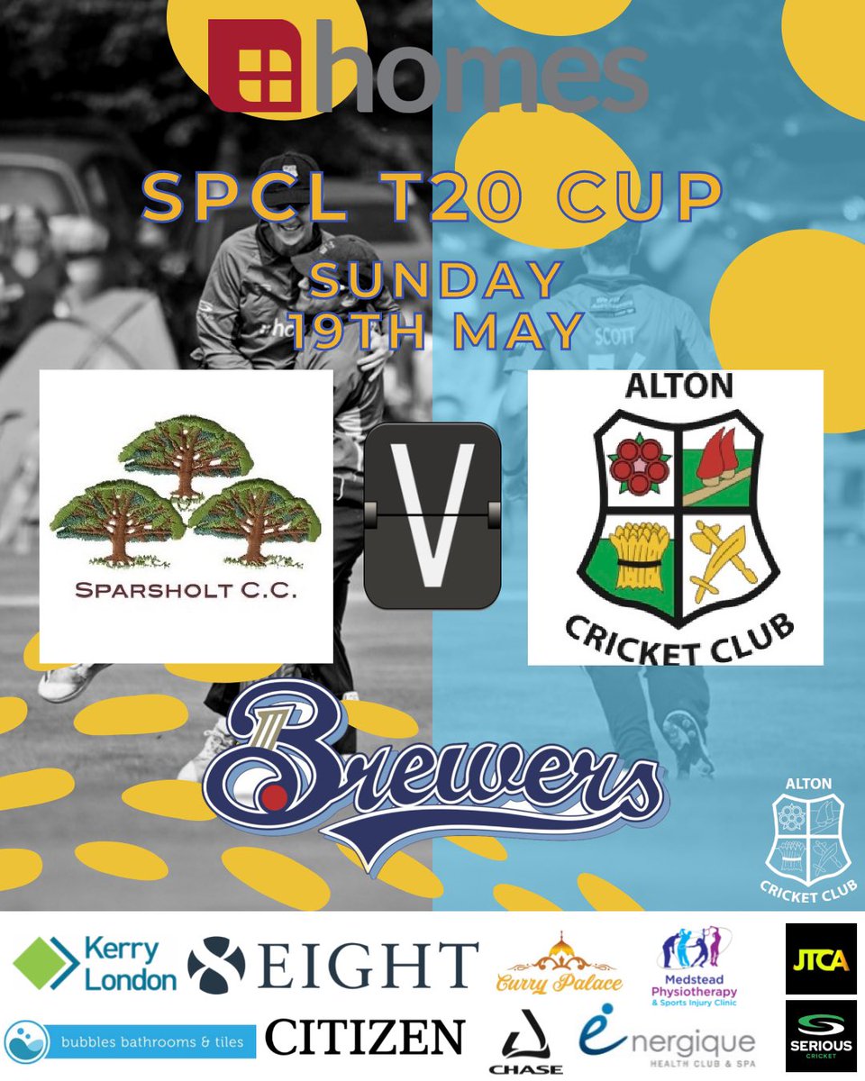 Can the #Brewers go one better in the SPCL #T20 cup this year?? The campaign begins away at @sparsholtcc this coming Sunday #cricket #clubcricket