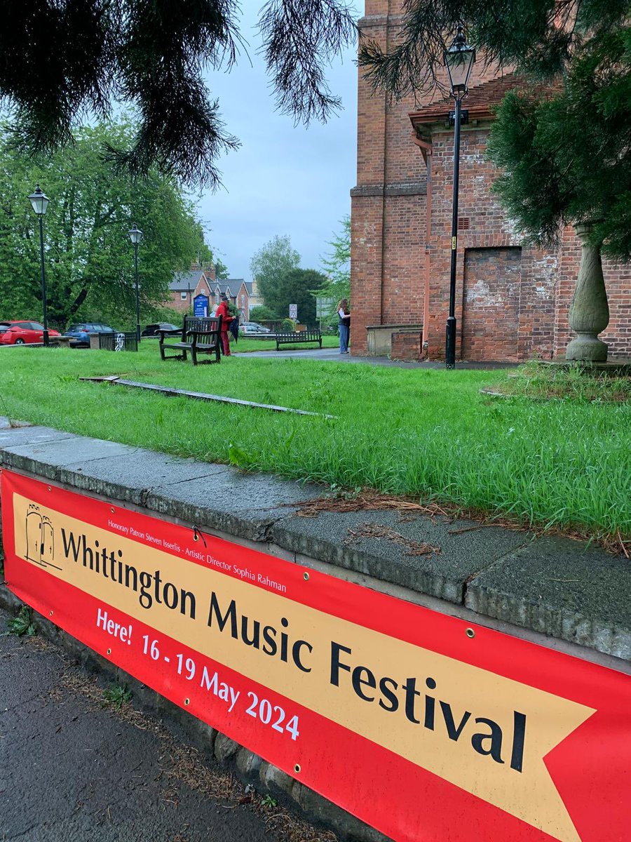 It was a huge pleasure to support the Whittington Music Festival by attending the sold-out opening night yesterday. Featuring international artists of enormous talent - including Whittington’s own Kizzy Lumley-Edwards, it was a fabulous evening.