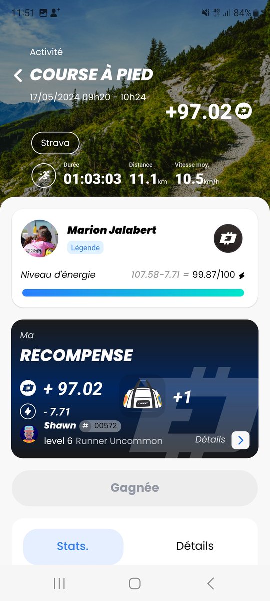 On bouge ses fesses grâce à @DEFITofficial 💪🏃‍♀️

#MoveToEarn