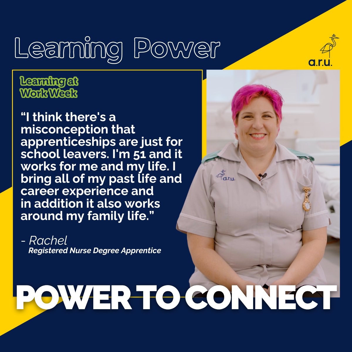 Our growing range of degree apprenticeship courses cover a wide variety of roles and disciplines all whilst you earn with an employer, giving you the power to learn at any age and at any stage of your career. Find your course > aru.ac.uk/study/degree-a… #learningatworkweek