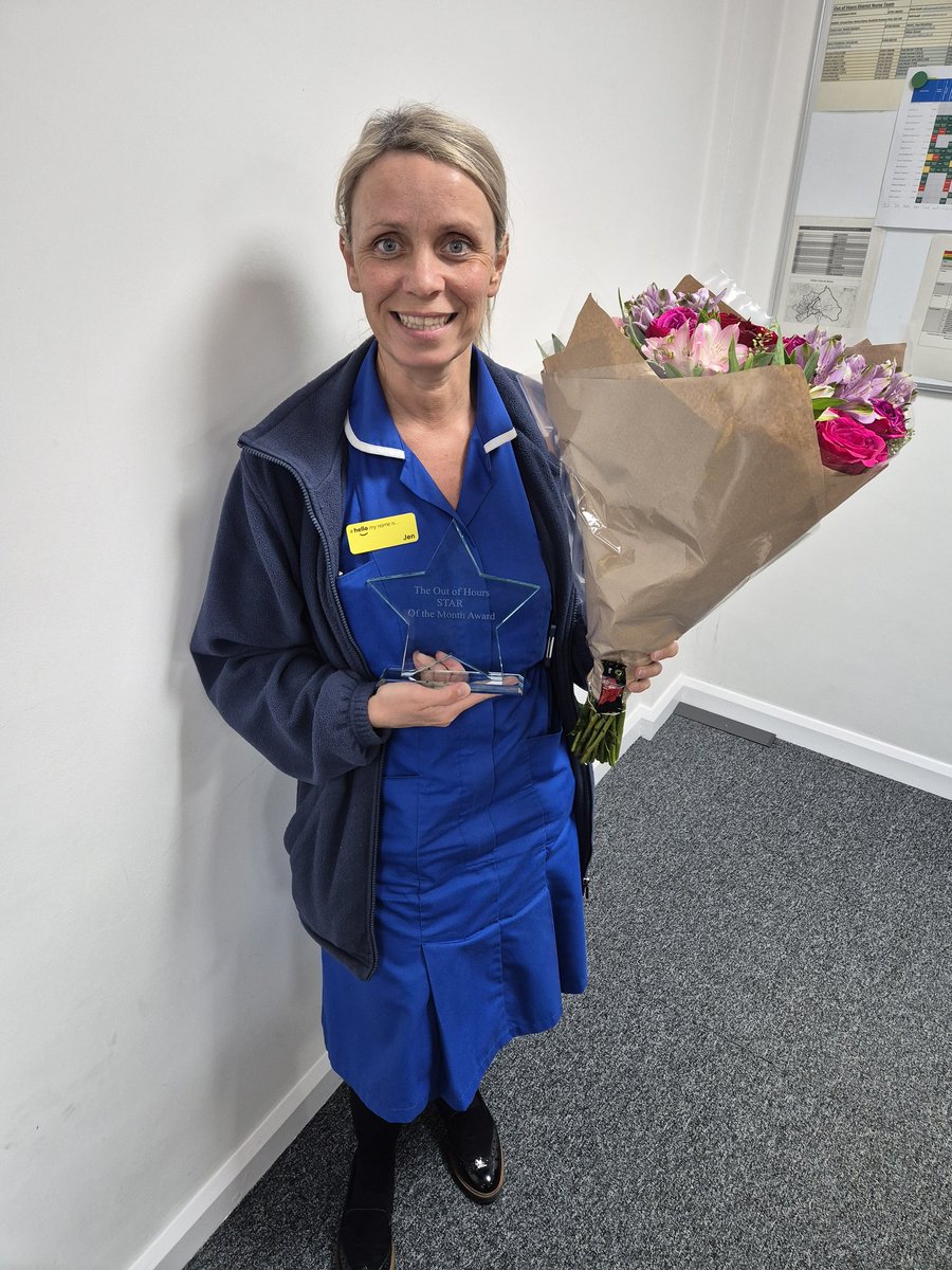 Our Jen has won the OOH 🌟 of the month award for May! 'Thank you, Jen, for all of your hard work and support, for being lovely and knowledgeable, bubbly, and a good friend.' These are just a few of the lovely compliments given to Jen this month!💙 @NatalieCha83619 @Amy_Barrett87