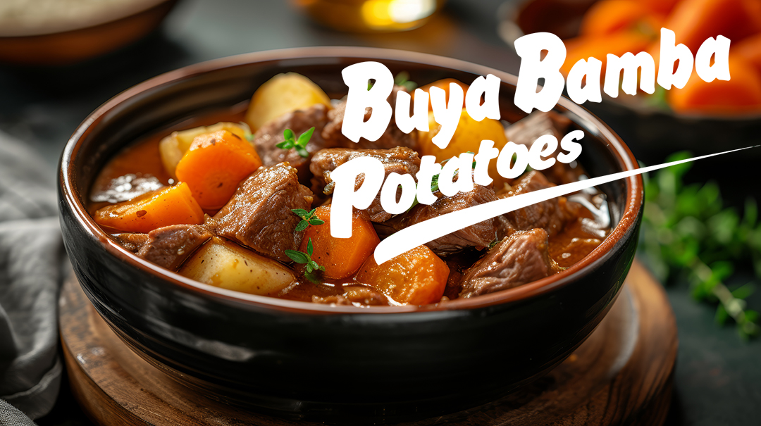 Happy Friday Zambia ☀️ Fuel your hunger with a Feast of Flavors 😍🍲 #BuyaBamba #potatoes #Zambia #weekendvibes