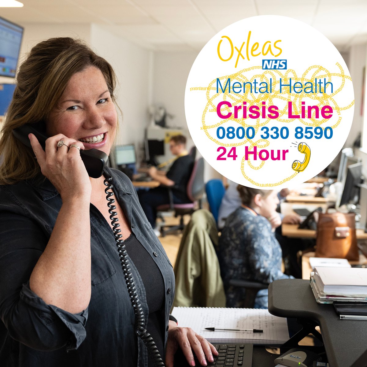 If you need mental health support this weekend, please call our 24 hour telephone line on 0800 330 8590. Our team of professionals are here to help you get the support you need. oxleas.nhs.uk/help-in-a-cris…