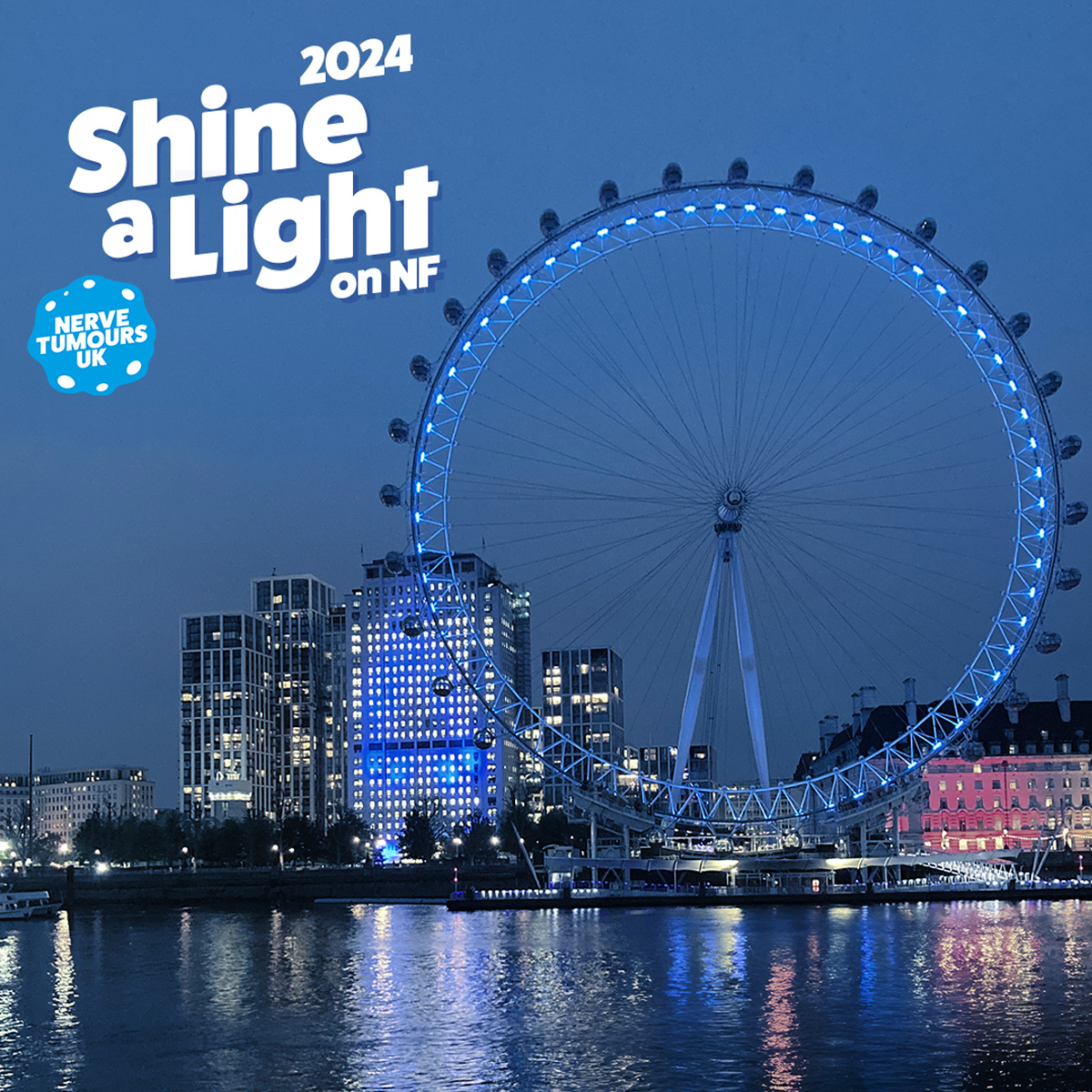 World NF Day 17th May 2024 <a href="/NervetumoursUK/">Nerve Tumours UK</a> Raise awareness and #ShineALightOnNF! 130 plus buildings and landmarks in the UK are lighting up in blue tomorrow. It's not too late to get involved. Light up your homes, office &amp; gardens in blue for #WorldNFAwareness. 
#MakeNFVisible