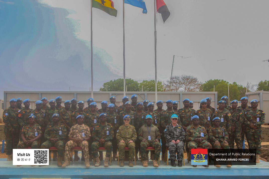 The Deputy Military Adviser (MILAD) for Peacekeeping Operations Major General Ann Cheryl Pearce has visited the Second Ghanaian Battalion (GHANBATT 2) serving with the United Nations Interim Security Force for Abyei (UNISFA) on Tuesday 14 May 2024. gafonline.mil.gh/news/deputy-mi…