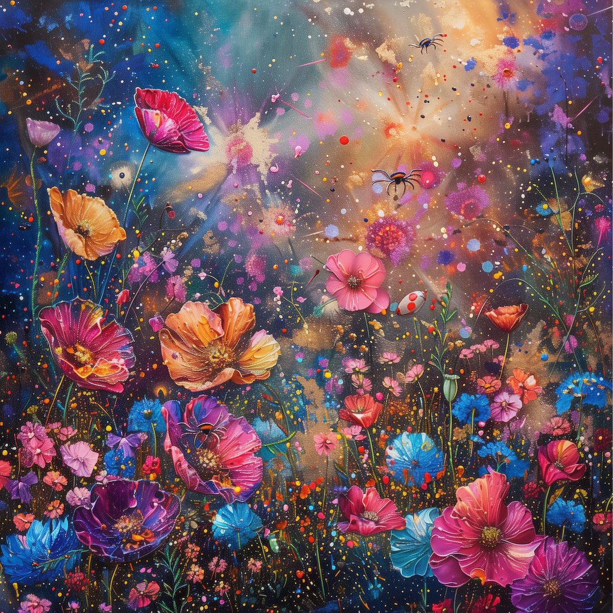The earth laughs in flowers. ~ Ralph Waldo Emerson #writing #Art #flowers #LeonardoDiAetherhart buff.ly/4dsUIHc