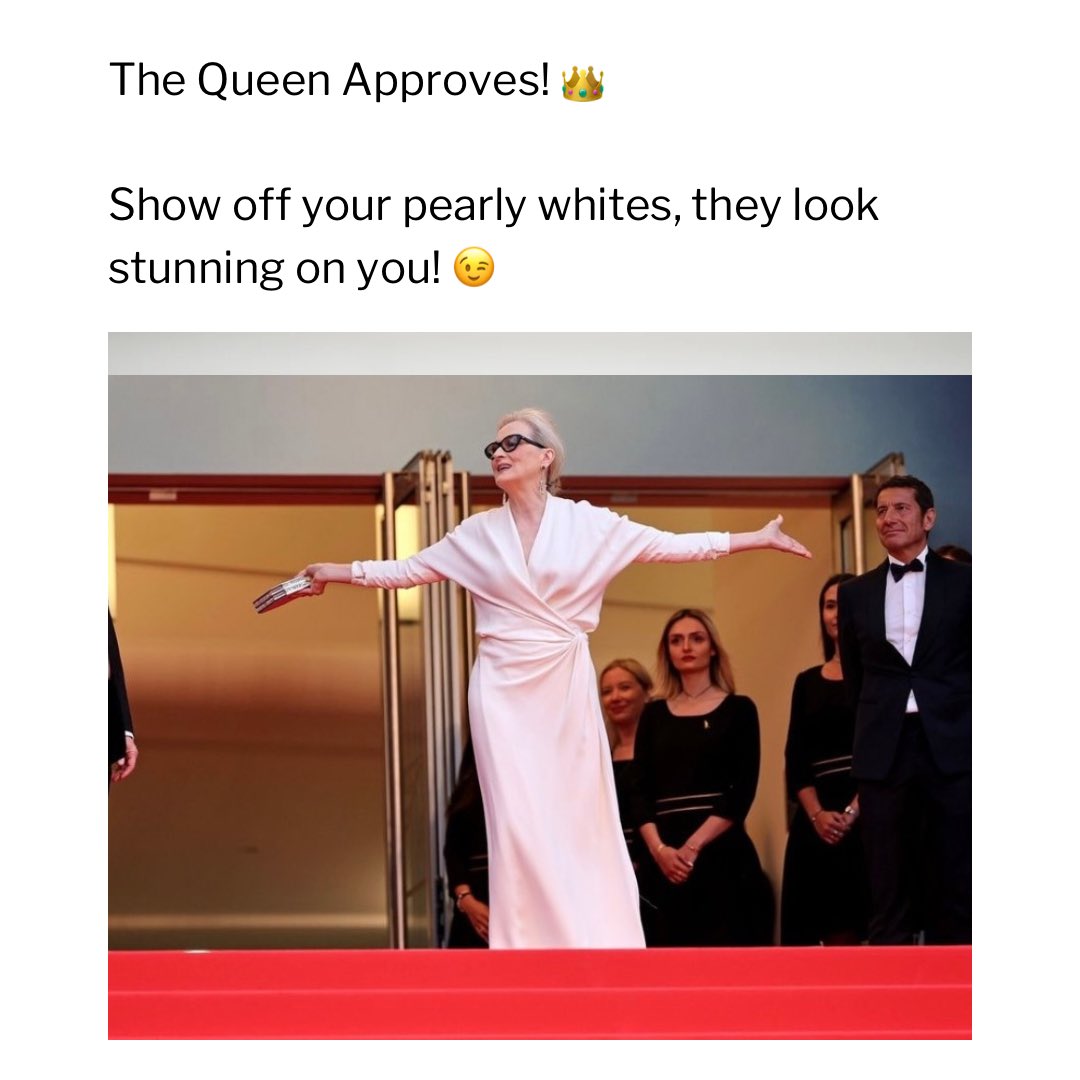 Perfora (@perforaofficial) on Twitter photo The queen has approved, and that's final!✨
#cannes2024 #MerylStreep <a href="/MerylStreepPage/">Meryl Streep Page ©</a> <a href="/MerylStreepFans/">Meryl Streep Fansite</a> <a href="/MerylStreepers/">Meryl Streep Fans</a> The queen has approved, and that's final!✨
#cannes2024 #MerylStreep <a href="/MerylStreepPage/">Meryl Streep Page ©</a> <a href="/MerylStreepFans/">Meryl Streep Fansite</a> <a href="/MerylStreepers/">Meryl Streep Fans</a>