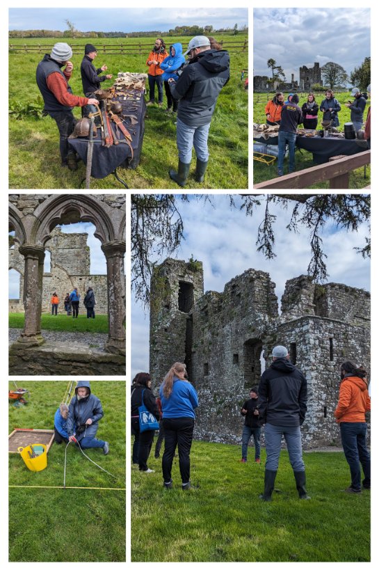 This popular workshop with History, Visual Art, Classics & Religious Education teachers took place recently in Bective Abbey. Thanks to participants & Mark Kelly from @SIAeducation. Teachers loved the hands-on & practical engagement & learned lots to bring back to the classroom.