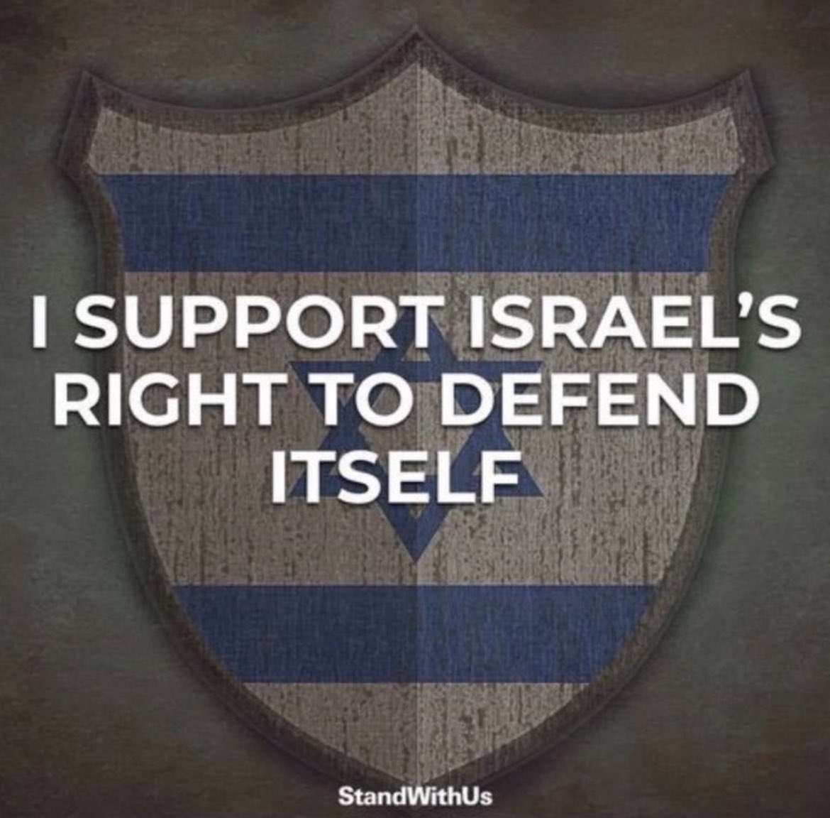 Israel should NOT stand in trial because it decided to defend itself. I support Israel’s right to defend itself. Do you?