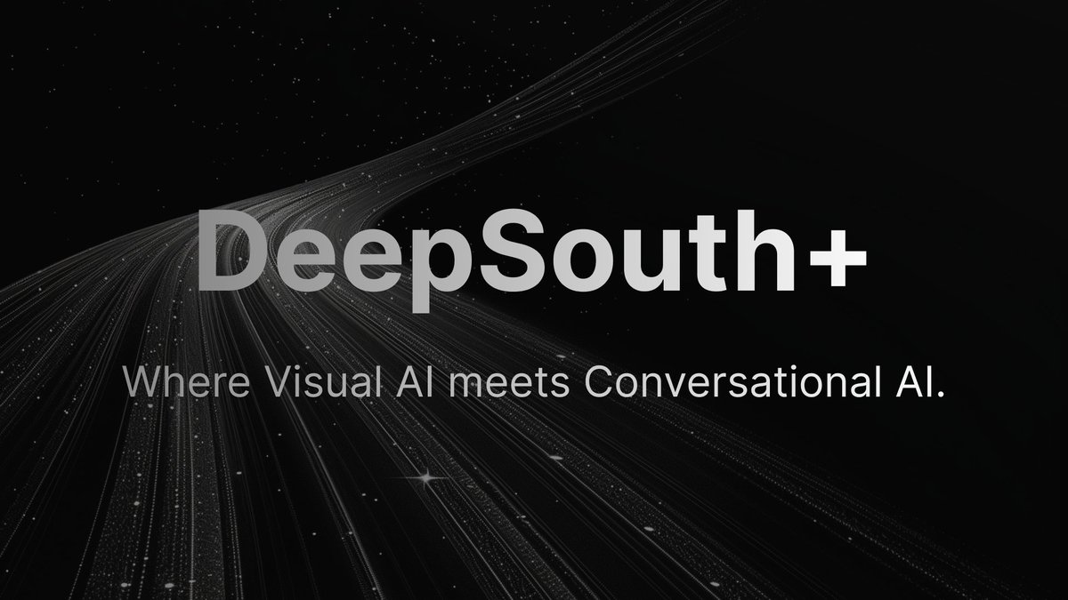 Yesterday, we proudly launched #DeepSouth+, our AI assistant that seamlessly merges Visual and Conversational AI features. 

This versatile tool enhances your interactions by allowing ongoing conversations with multimedia inputs. 

We're committed to continuous improvements and