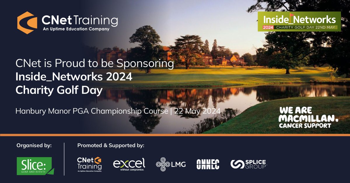 CNettraining's tweet image. CNet's golf teams are warming up for a (hopefully) sunny game next week, when they head to Hanbury Manor PGA Championship Course in Ware, Hertfordshire, to take part in the Inside_Networks annual charity golf day. May the course be with us!
#charitygolf #macmillan #cnettraining