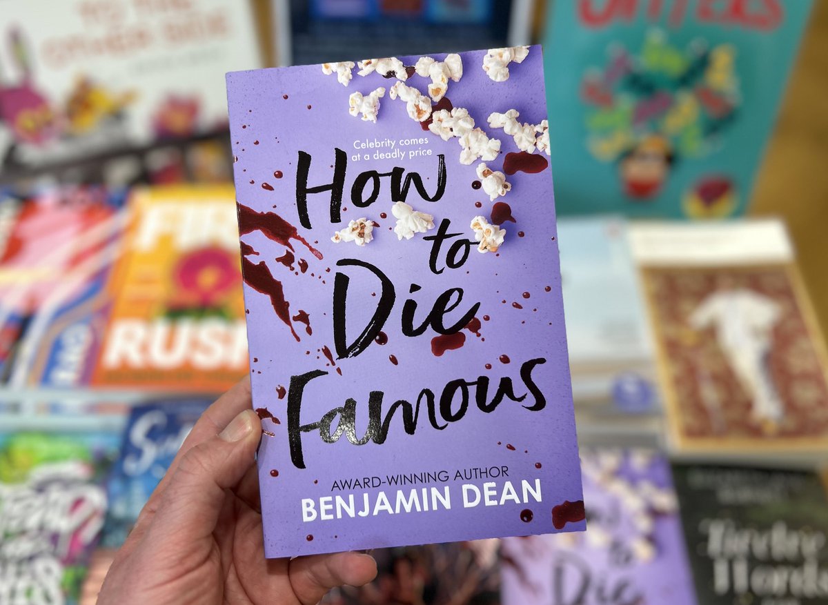 Benjamin Dean’s HOW TO DIE FAMOUS is a deliciously dark and addictive YA thriller following the lives of Gen Z’s rich and famous through the lens of an undercover teen journalist. @NotAgainBen will be here on Mon 20 May as part of our @jhalakprize shortlist event. 🎫👇🏻