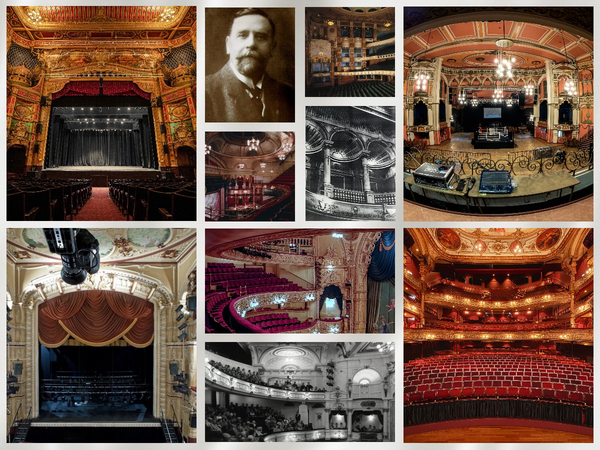 Today marks the anniversary of the death in 1920 of the UK's most prolific theatre architect Frank Matcham #OnThisDay Over his career he designed or majorly renovated more than 120 theatres. Here is just a small sample. What's your favourite Matcham theatre?