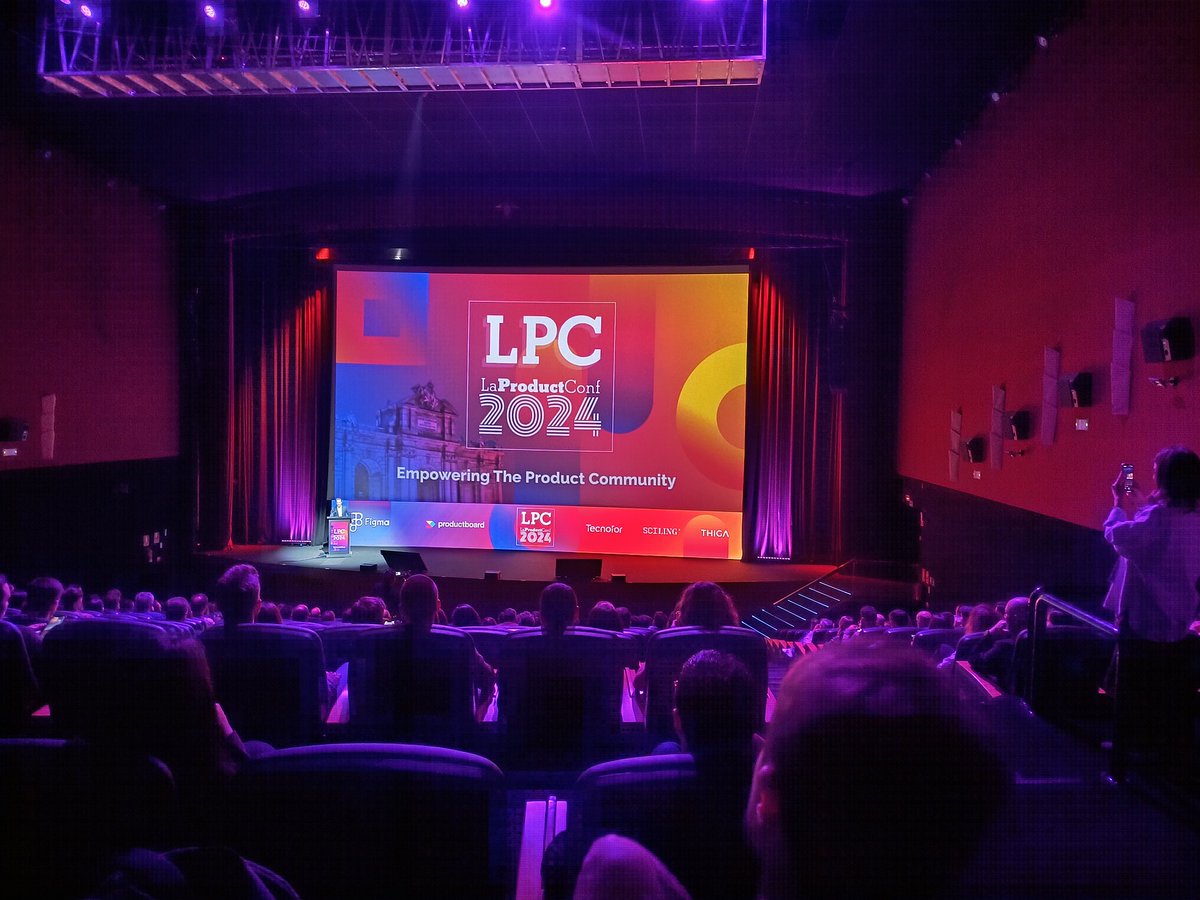 RoyaChang's tweet image. En #lpcmad24!!! Con muchas ganas de aprender y conocer a otros #productlovers.