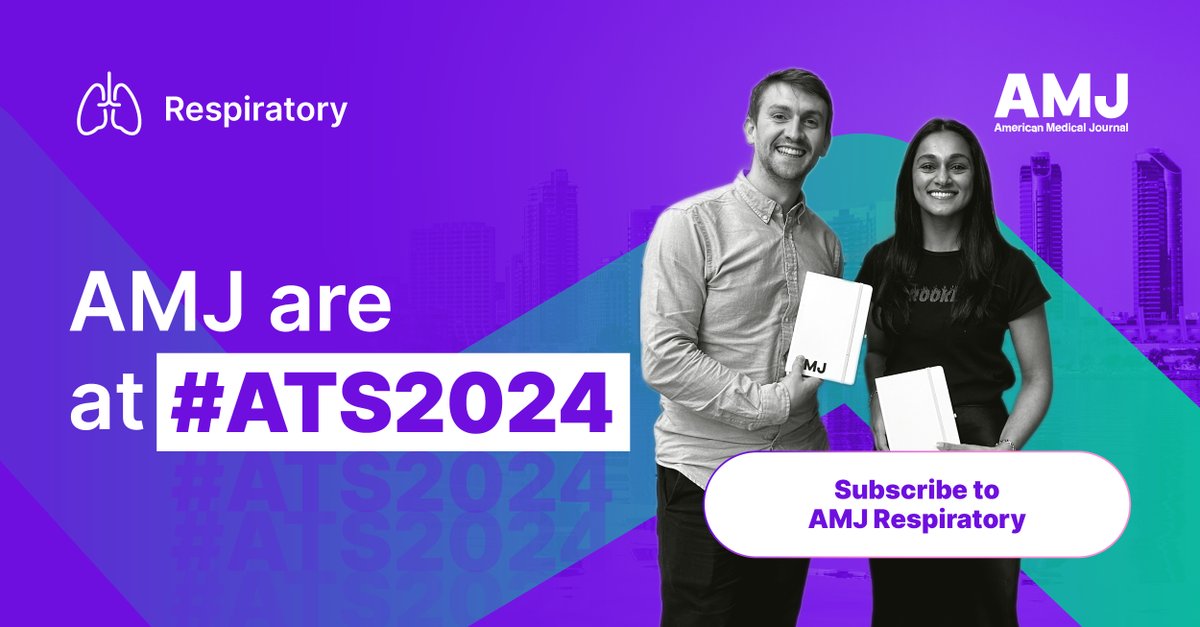 This year's @atscommunity #ATS2024 #conference is set to share the most cutting-edge news, insights and results from the #respiratory space. AMJ are on the ground in San Diego - subscribe to our respiratory newsletter to receive #insights to your inbox: hubs.la/Q02xnTcW0