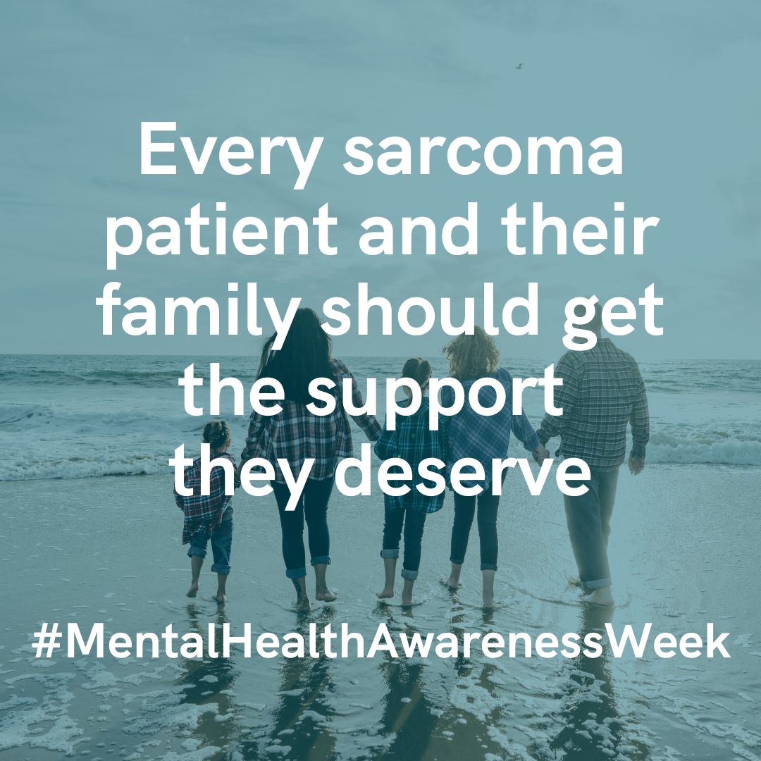 NHS England's Sarcoma Service Specification sets clear standards for patient care, but access to mental health support remains variable. We urge @NHSEngland to ensure every patient receives the support they deserve during the 28-day Cancer Wait Time. #MentalHealthAwarenessWeek