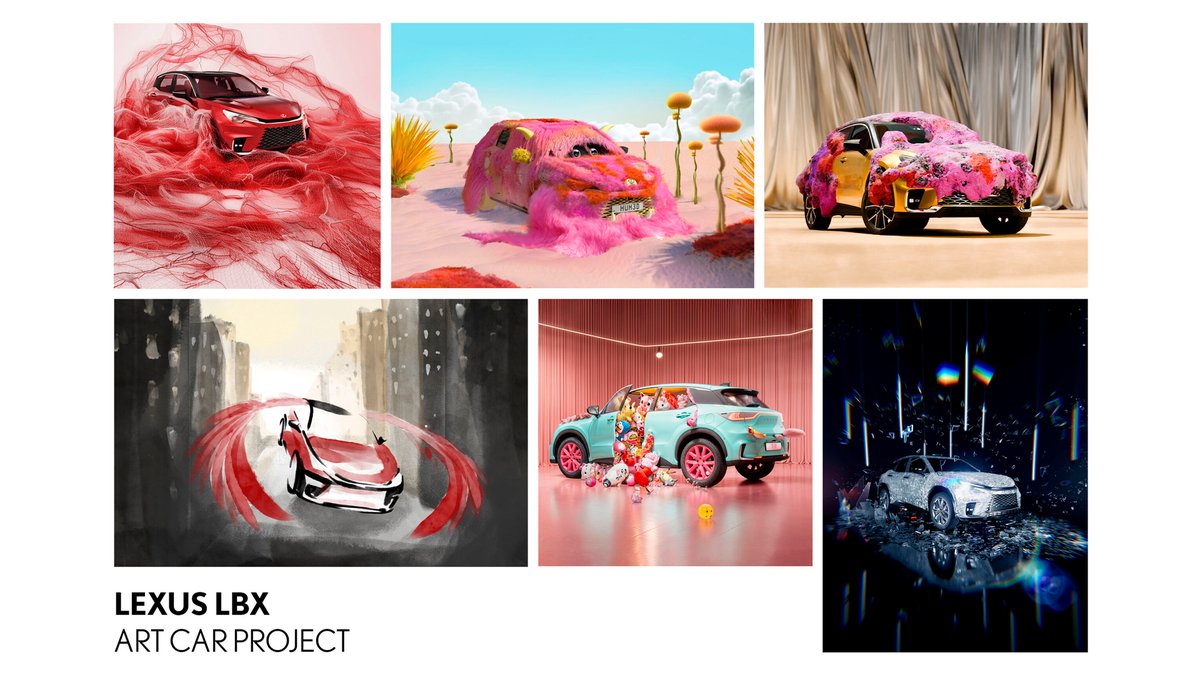 Arrancan las votaciones de la VII edición del concurso de diseño Lexus Art Car. brnw.ch/21wJS4q