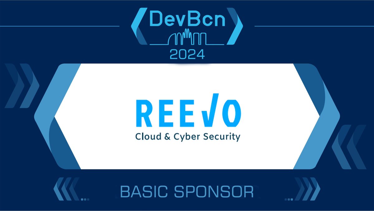 🌟 We're thrilled to welcome @Reevo as a BASIC sponsor for #devbcn24! Their innovative approach to technology solutions helps us create an enriching experience for all attendees. Thanks to Reevo for their support! 🚀 Learn more about our sponsors ➡️ buff.ly/3L79ohN