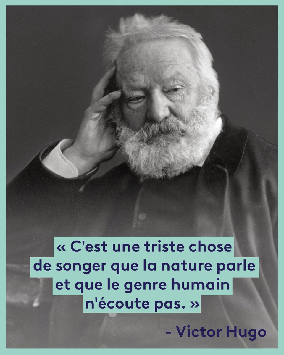 Victor Hugo et le langage de la nature. Le 22 mai 1885, ce génie littéraire s'éteignait à Paris.