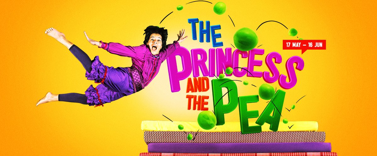 This fairytale adventure starts today 💃 A breathtaking new show for ages 2+ The Princess and the Pea is a funny and playful remix of Hans Christian Andersen’s classic story ✨ Book now: bit.ly/3ygMvpG