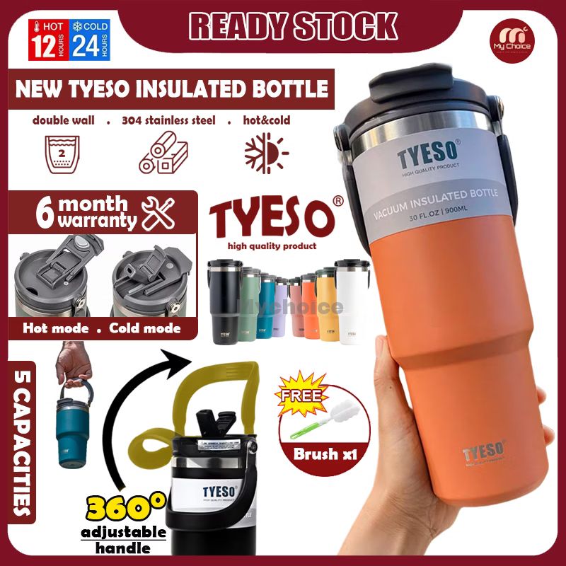 lailacempaka's tweet photo. Ramai review kata ais batu tahan smpai malam? betul ke? 

Check out Tyeso Tumbler With Handle 600/750/900/1050/1200ml 304 Stainless Steel Insulated Thermos Flask Water Bottle Botol Air 保温瓶 for RM29.76 - RM33.50. Get it on Shopee now! https://t.co/SNi0tO8M2J https://t.co/jDnFLovLOu