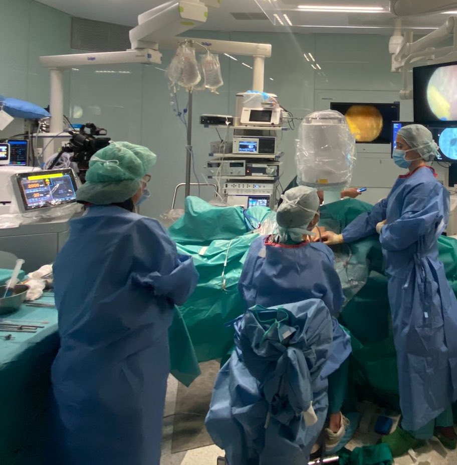 Silvia Proietti (@sproietti81) on Twitter photo A huge thanks to <a href="/hospitalclinic/">Hospital Clínic</a> team who supported me during live surgery at #UROFEM24 (stepwise MiniPcnl in a patient w long & narrow infundibula) <a href="/albasierrad/">Alba Sierra del Rio</a> <a href="/AguilarAdriana_/">Adriana Aguilar</a> <a href="/UroDrLopez/">Juan M López Martínez</a> Honored & grateful to be part of this congress <a href="/MariaJRibal/">Maria J. Ribal</a> <a href="/FrancoGaboardi/">Franco Gaboardi</a> A huge thanks to <a href="/hospitalclinic/">Hospital Clínic</a> team who supported me during live surgery at #UROFEM24 (stepwise MiniPcnl in a patient w long & narrow infundibula) <a href="/albasierrad/">Alba Sierra del Rio</a> <a href="/AguilarAdriana_/">Adriana Aguilar</a> <a href="/UroDrLopez/">Juan M López Martínez</a> Honored & grateful to be part of this congress <a href="/MariaJRibal/">Maria J. Ribal</a> <a href="/FrancoGaboardi/">Franco Gaboardi</a>