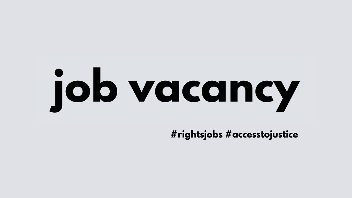 Job vacancy: Cambridge House Law Centre are recruiting for a Crisis Navigator rightsnet.org.uk/jobs/crisis-na…

#rightsjobs #accesstojustice <a href="/SaferRentingCH/">Safer Renting</a>