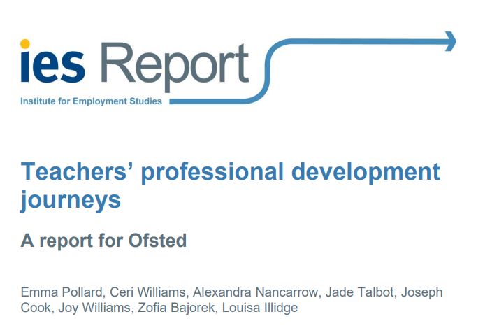 New research! We studied a group of teachers with different backgrounds, roles & experiences to gain an in-depth understanding of how the quality of teacher professional development varies across different teachers & changes across the period of one year. bit.ly/3yzb5lq