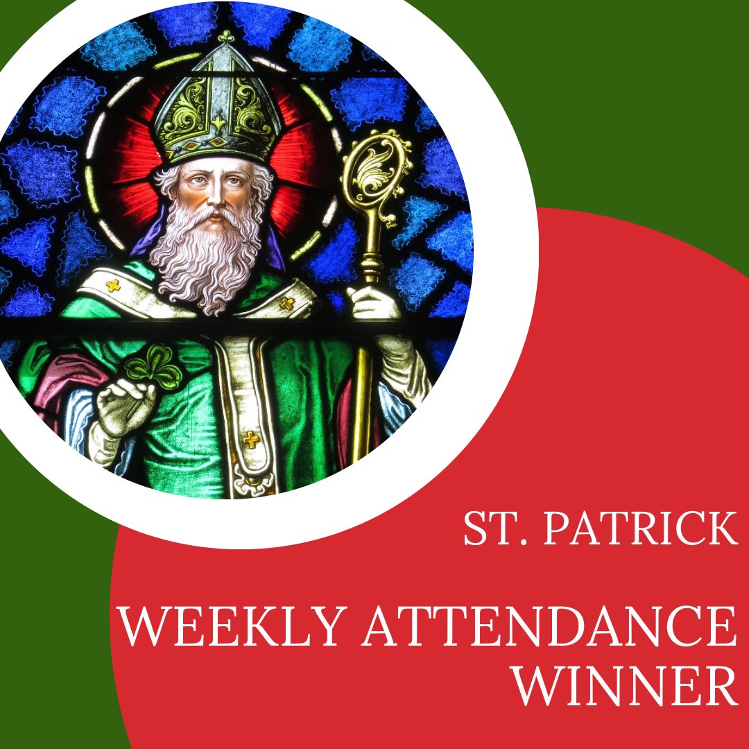 Well done to our year 6 pupils from our St. Patrick class who have achieved the best attendance this week with 100%! Well done🌟 

#stalbans #primaryschool #wirral #stalbansattendance #catholiceducation