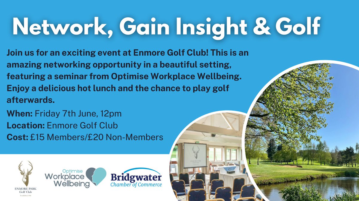 BridgwaterCoC's tweet image. Book Here 👉 bridgwaterchamber.org.uk/chambers-event…