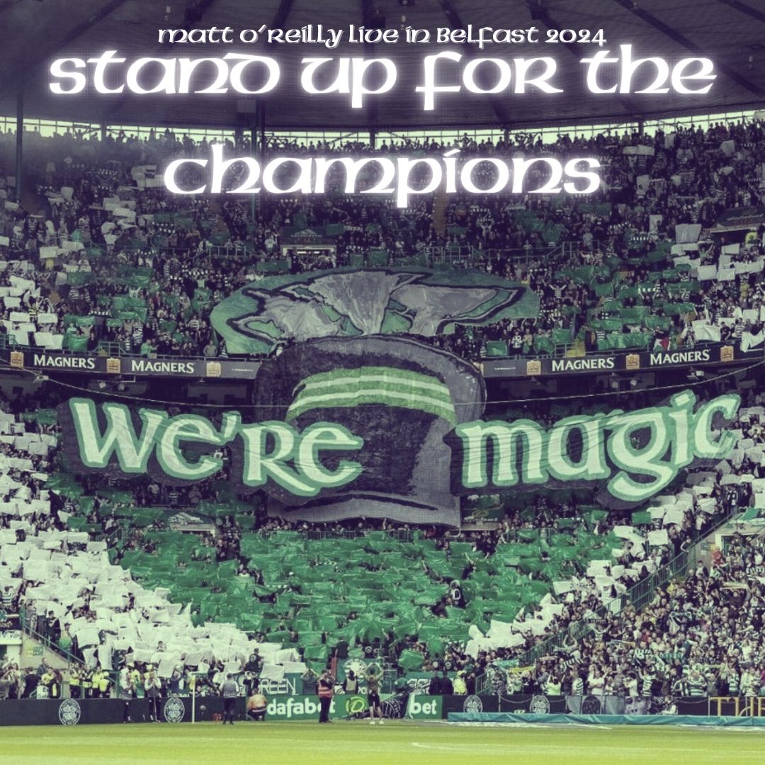 Tracklist - 1 - Champions again/Grand old team 2- Over & Over 3- Reo Hatate/The Celtic 4- Dont worry, be happy 5- Our Friend Tommy Burns 6- Willie Maley 7- Top of the league Out 23-5-24. STAND UP FOR THE CHAMPIONS.☘️