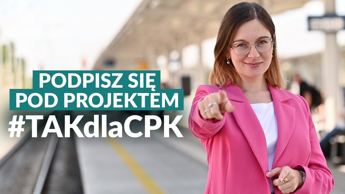 ✈️🚂 Czy też uważasz, że Centralny Port Komunikacyjny to rozwojowa szansa dla Polski i potrzebna inwestycja? Masz dosyć przeciągania jej realizacji w czasie? Jeśli tak, to koniecznie podpisz się pod obywatelskim projektem ustawy #TAKdlaCPK! ➡ Możesz to zrobić w moim biurze