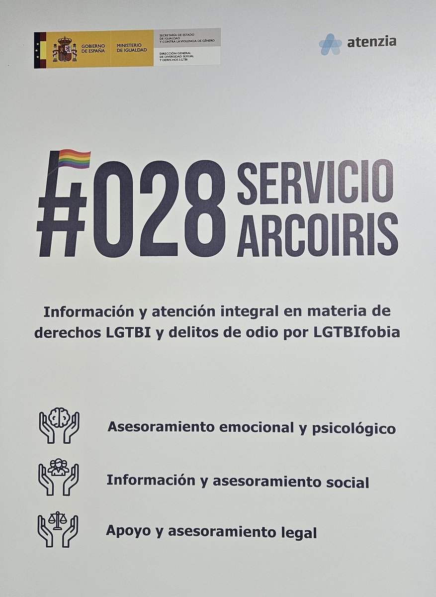 🏳️‍🌈 El servicio 028 contra la #lgtbifobia realiza 7.845 atenciones en sus primeros diez meses de funcionamiento. 🌈 Del total, se han atendido 6.470 llamadas, 583 contactos vía chat y otros 792 correos electrónicos. ℹ️ igualdad.gob.es/comunicacion/n…