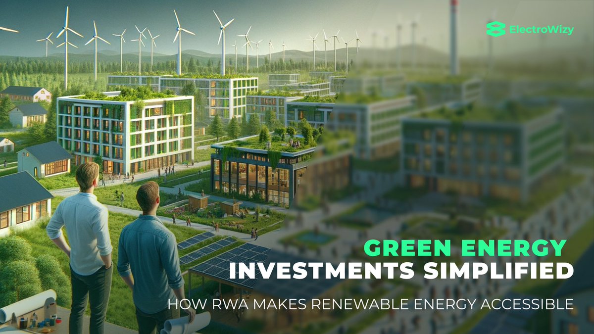 🤔 How RWA makes #RenewableEnergy accessible?

⚡️ Renewable Energy is a giant industrial market that requires millions of investments and technical knowledge to get into. 

🪙 With the help of #RWA Tokenization, owning a share in an energy farm becomes possible with only a few