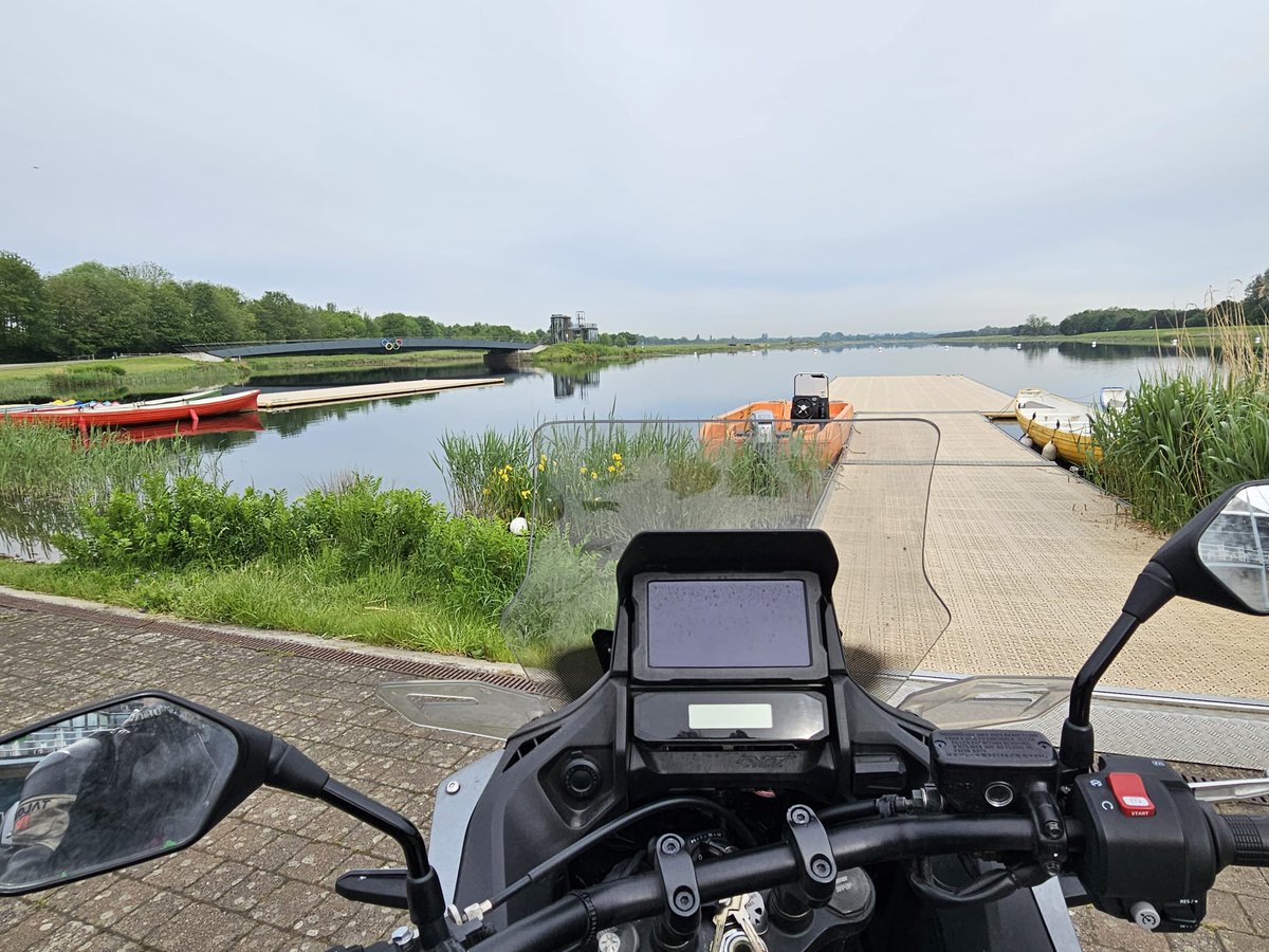 This week is Mental Health Awareness Week. The theme: moving more for mental health.  It's not an exercise campaign, but highlighting the  link between moving &amp; mental health.  I find rowing &amp; riding a motorbike give me a special freedom. Great ride to the London 2012 rowing lake