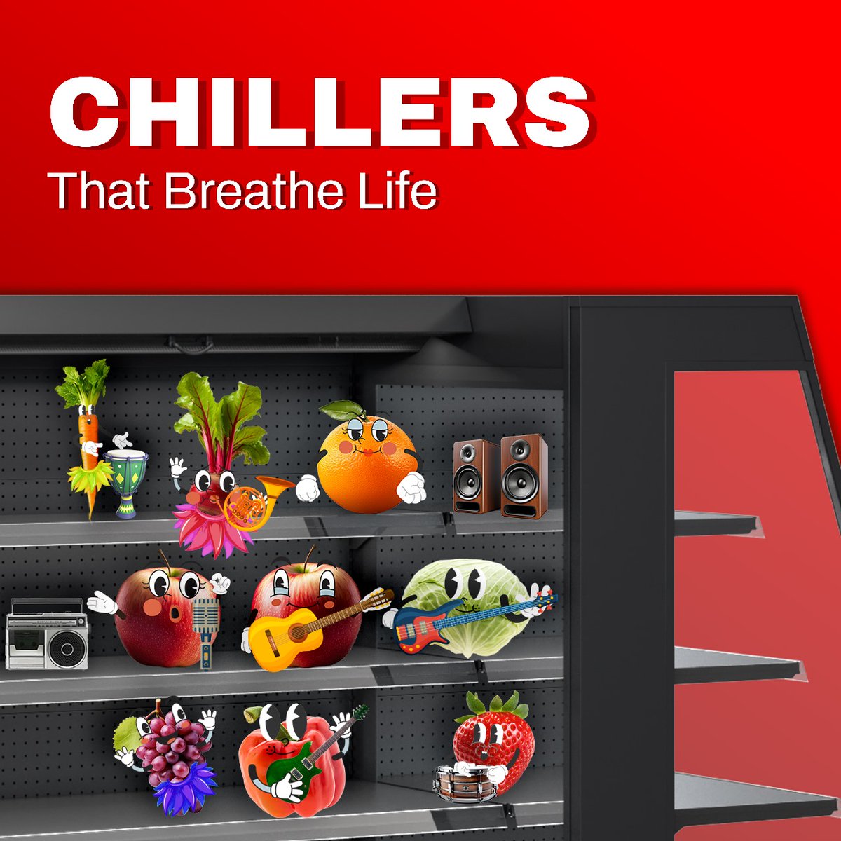 Nabco_UK's tweet image. Introducing the Cooles Slim Semi: versatile, convenient, and designed to preserve vitality. Whether in a line or as a standalone island with integrated dry shelving, it&apos;s the ultimate plug-and-play solution for freshness. 
#FreshnessUnleashed #ModernExpoChillers