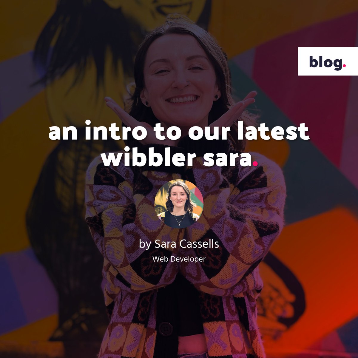 Meet Sara, our latest Wibbler!

Sara is a talented web developer who also happens to be a part-time yoga instructor🧘We're excited to see how her yoga skills might inspire her web development work. 

Discover more about Sara on our website.

Link: t.ly/ydXmw