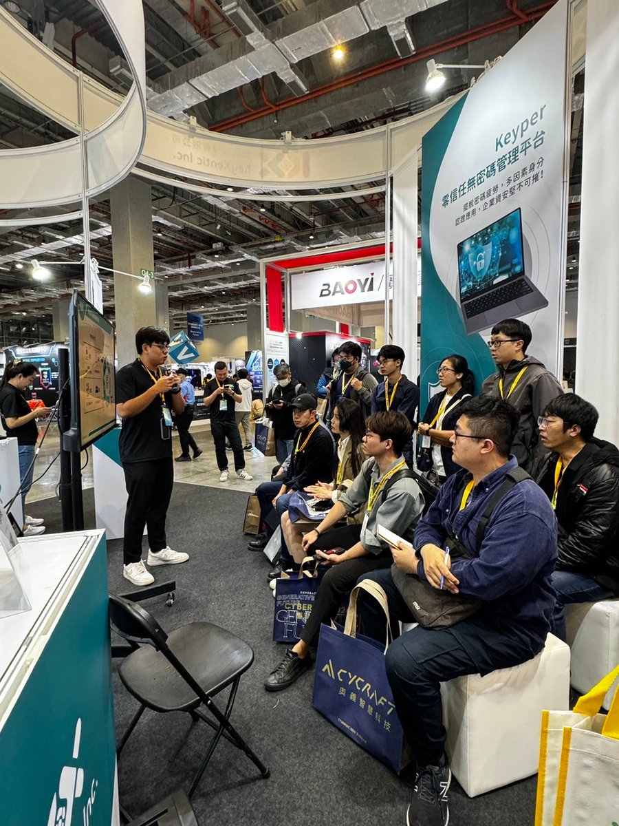 KXentic's tweet photo. 【Thank you all for your enthusiastic participation at CYBERSEC 】
This time, we invited our handsome and outstanding technical experts to give wonderful speeches.
Thank you for everyone opinions and participation, we will work more harder.
See you next year

#CYBERSEC
#Security https://t.co/FabcH5Wo6A