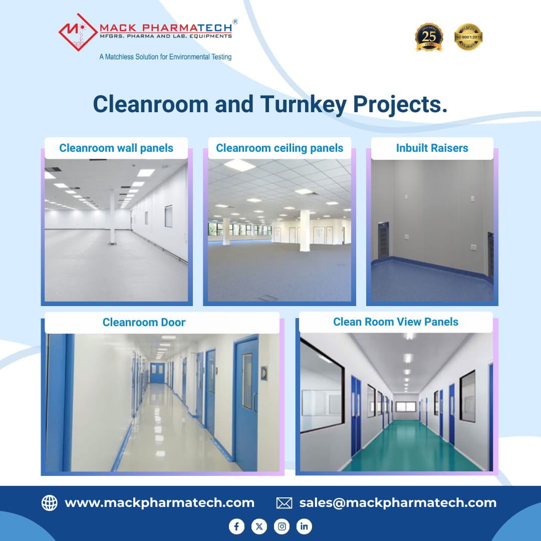 Mack Pharmatech is among the top cleanroom solutions providing companies.

#CleanroomSolutions #MackPharmatech #TopCleanroomProvider #PharmaceuticalInnovation #CleanroomTechnology #IndustrialCleanrooms #PharmaSolutions #CleanroomExperts  #LeadingCleanroomCompany #mackpharma